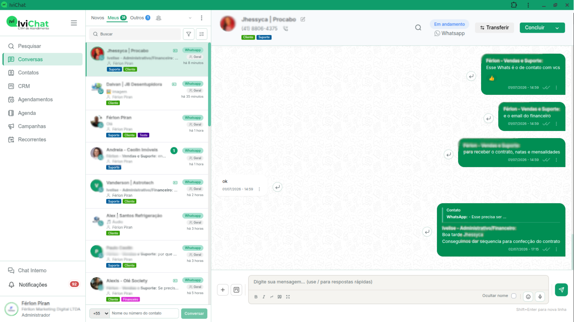 Painel de Atendimento Multiusuário